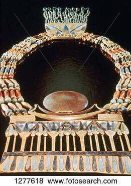 Stock Photo - pectoral from 
tutankhamun's 
tomb, 14th century 
bc. fotosearch 
- search stock 
photos, pictures, 
images, and photo 
clipart