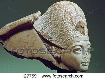 Stock Photography - tutankhamun wearing 
the blue crown, 
14th century bc. 
fotosearch - search 
stock photos, 
pictures, images, 
and photo clipart