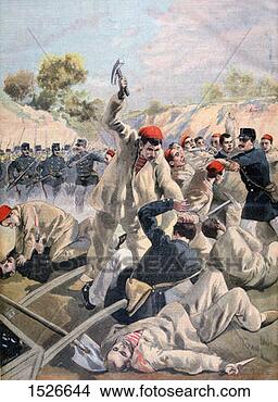 Stock Photo - a revolt of french 
anarchists in 
guyana, 1894 artist: 
oswaldo tofani. 
fotosearch - search 
stock photos, 
pictures, images, 
and photo clipart