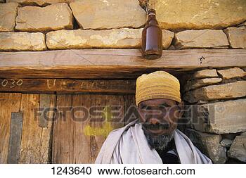 Stock Photography - a priest from 
the tana kirkos 
church, ethiopia. 
fotosearch - search 
stock photos, 
pictures, images, 
and photo clipart