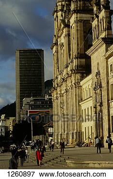 Picture - the cathedral 
on the plaza bolivar 
location: bogota, 
colombia. fotosearch 
- search stock 
photos, pictures, 
images, and photo 
clipart