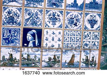 Stock Photography - delft tiles for 
sale, delft factory, 
delft, netherlands. 
fotosearch - search 
stock photos, 
pictures, images, 
and photo clipart