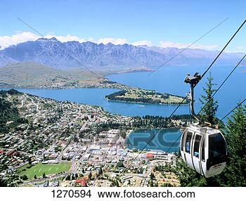 Stock Photo - queenstown, otago, 
south island, 
new zealand. fotosearch 
- search stock 
photos, pictures, 
images, and photo 
clipart