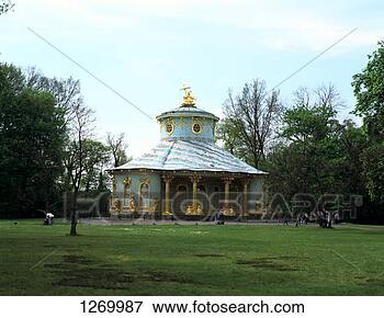 Picture - chinese tea pavilion, 
 sanssouci palace, 
 potsdam,  germany, 
 1754. fotosearch 
- search stock 
photos, pictures, 
images, and photo 
clipart