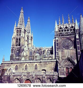 Stock Photo - burgos cathedral, 
spain. fotosearch 
- search stock 
photos, pictures, 
images, and photo 
clipart
