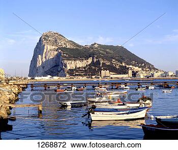 Stock Photo - the rock of gibraltar. 
fotosearch - search 
stock photos, 
pictures, images, 
and photo clipart
