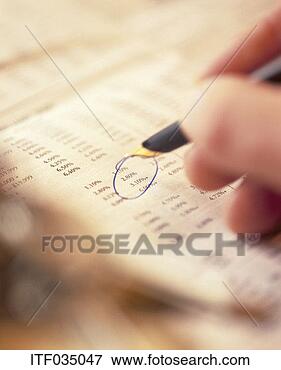 Picture - close-up image 
of a pen drawing 
a ring around 
a number. fotosearch 
- search stock 
photos, pictures, 
images, and photo 
clipart