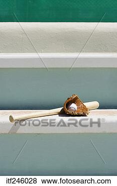 Stock Photo - baseball equipment. 
fotosearch - search 
stock photos, 
pictures, images, 
and photo clipart