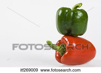 Arquivo Fotográficos - verde,  vermelho, 
 pimentas. fotosearch 
- busca de fotos, 
imagens e clipart