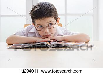 Stock Photography - boy reading book. 
fotosearch - search 
stock photos, 
pictures, images, 
and photo clipart