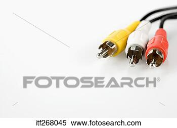 Stock Image - phono leads. fotosearch 
- search stock 
photos, pictures, 
images, and photo 
clipart