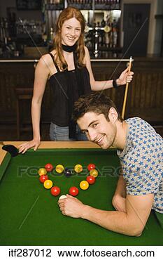 Stock Photo - couple making 
heart out of pool 
balls. fotosearch 
- search stock 
photos, pictures, 
images, and photo 
clipart