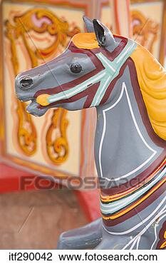 Stock Photo - merry-go-round 
horse. fotosearch 
- search stock 
photos, pictures, 
images, and photo 
clipart