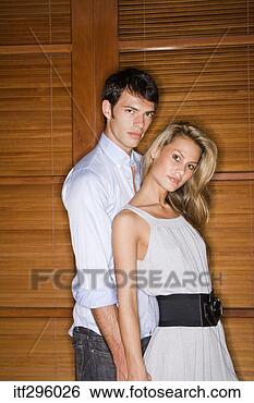 Stock Photo - portrait of serious 
couple. fotosearch 
- search stock 
photos, pictures, 
images, and photo 
clipart