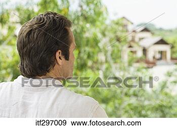 Stock Photograph - man outdoors. 
fotosearch - search 
stock photos, 
pictures, images, 
and photo clipart