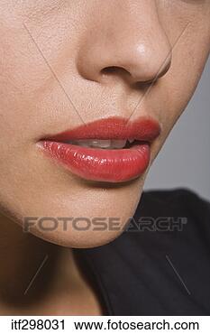 Stock Photography - close-up of woman's 
lips. fotosearch 
- search stock 
photos, pictures, 
images, and photo 
clipart