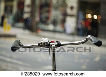 Stock Photograph - bicycle handlebars. 
fotosearch - search 
stock photos, 
pictures, images, 
and photo clipart