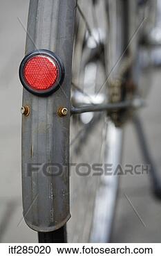 Stock Photography - bicycle reflector. 
fotosearch - search 
stock photos, 
pictures, images, 
and photo clipart