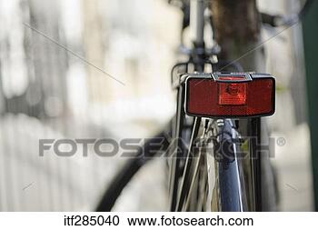 Stock Photography - bicycle reflector. 
fotosearch - search 
stock photos, 
pictures, images, 
and photo clipart