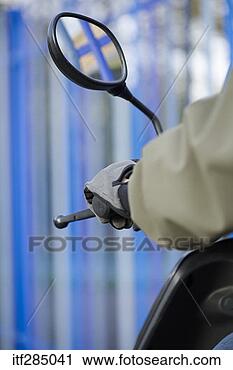 Stock Photography - rearview mirror 
on scooter. fotosearch 
- search stock 
photos, pictures, 
images, and photo 
clipart