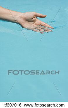 Stock Photo - hand in water. 
fotosearch - search 
stock photos, 
pictures, images, 
and photo clipart