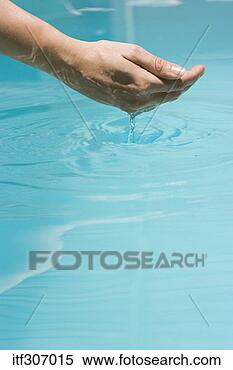 Banco de Imagem - mão,  cupping, 
 água. fotosearch 
- busca de fotos, 
imagens e clipart