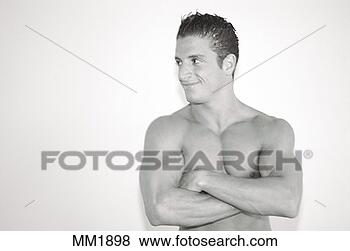 Stock Photo - male, body, happy. 
fotosearch - search 
stock photos, 
pictures, images, 
and photo clipart