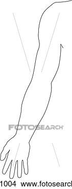 Stock Illustration - outline of the 
arm. fotosearch 
- search clipart, 
illustration, 
drawings and vector 
eps graphics images