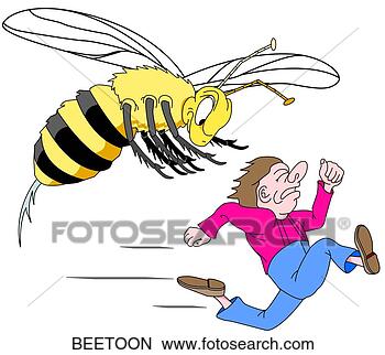 Différents logo d'abeilles Abeille-dessin-anime_~BEETOON