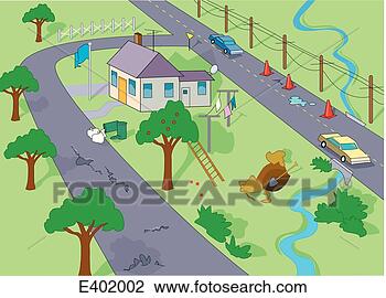 Klip Art - helicoptor,  hazards--view, 
 yer. fotosearch 
- klipart İlüstrasyon, 
çizimler ve görüntüler 
ara