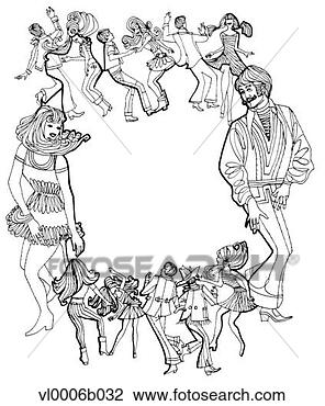 Clipart - dancing at a party. 
fotosearch - search 
clipart, illustration, 
drawings and vector 
eps graphics images