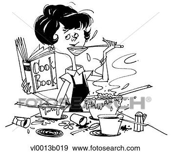 Clip Art - femme, cuisine,
confection, désordre.
fotosearch - recherchez
des cliparts,
des illustrations,
des dessins et
des images vectorisées
au format eps