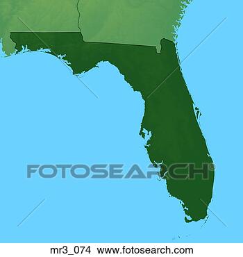 Stock Photo - fl, florida, map, 
relief, terrain. 
fotosearch - search 
stock photos, 
pictures, images, 
and photo clipart