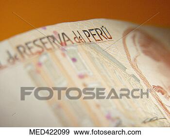 Stock Photograph - close-up of a 
bank note of peru. 
fotosearch - search 
stock photos, 
pictures, images, 
and photo clipart