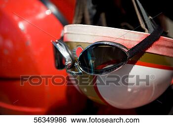 Stock Photo - close-up of goggles 
on a helmet,  
balboa park,  
san diego. fotosearch 
- search stock 
photos, pictures, 
images, and photo 
clipart