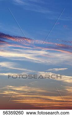 Stock Photography - clouds in the 
sky during sunset. 
fotosearch - search 
stock photos, 
pictures, images, 
and photo clipart