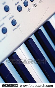 Banco de Imagem - controles,  teclas, 
 elétrico,  teclado, 
 close-up. fotosearch 
- busca de fotos, 
imagens e clipart