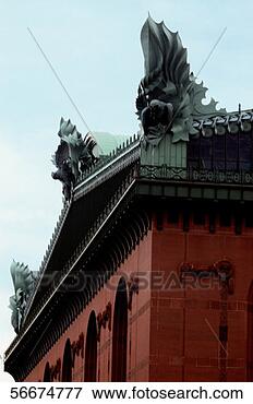 Picture - low angle view 
of a building, 
 harold washington 
library,  chicago. 
fotosearch - search 
stock photos, 
pictures, images, 
and photo clipart