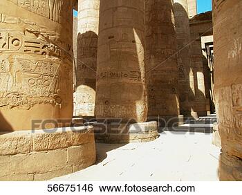 Stock Photo - low section view 
of columns in 
a temple,  temples 
of karnak,  luxor. 
fotosearch - search 
stock photos, 
pictures, images, 
and photo clipart
