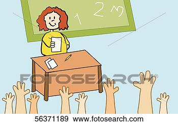 Stock Photograph - teacher teaching 
in the classroom. 
fotosearch - search 
stock photos, 
pictures, images, 
and photo clipart