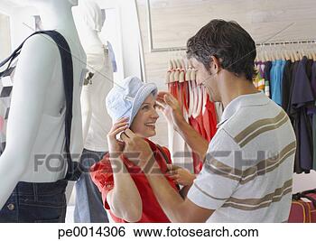 Stock Photo - man and woman 
shopping. fotosearch 
- search stock 
photos, pictures, 
images, and photo 
clipart