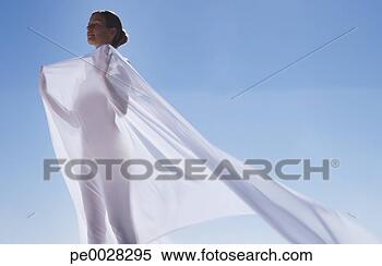 Stock Image - woman with a sheer 
sheet. fotosearch 
- search stock 
photos, pictures, 
images, and photo 
clipart