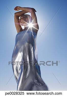 Stock Image - woman with a sheer 
sheet. fotosearch 
- search stock 
photos, pictures, 
images, and photo 
clipart