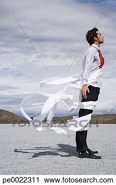 Stock Photography - man tangled in 
wind blown papers. 
fotosearch - search 
stock photos, 
pictures, images, 
and photo clipart
