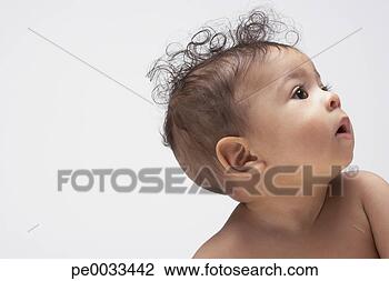 Stock Photo - a baby boy looking 
out. fotosearch 
- search stock 
photos, pictures, 
images, and photo 
clipart