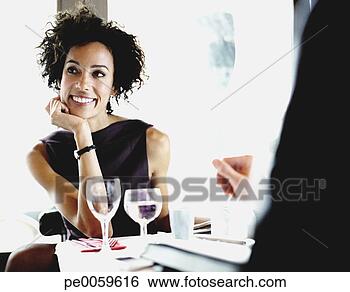 Stock Photo - couple in restaurant. 
fotosearch - search 
stock photos, 
pictures, images, 
and photo clipart