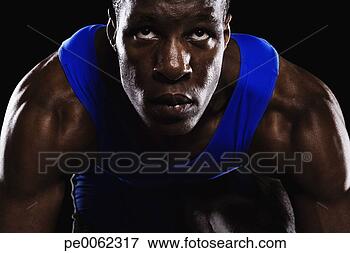 Foto - corredor,  raça, 
 pista,  seu, 
 marca. fotosearch 
- busca de fotos, 
imagens e clipart