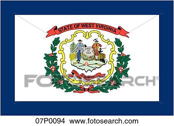Clipart - west virginia 
flag. fotosearch 
- search clipart, 
illustration, 
drawings and vector 
eps graphics images