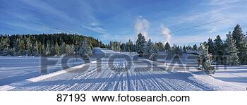 Hazır Fotoğraf - kiş,  karayolu, 
 yellowstone, 
 yurttaş,  park, 
 ca. fotosearch 
- foto, resim, 
görüntü ve foto 
klipart ara