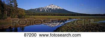 Stock Photography - mt bachelor or. 
fotosearch - search 
stock photos, 
pictures, images, 
and photo clipart